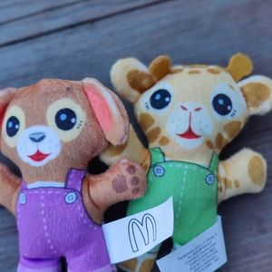 McDonald's plush toys (3&under)